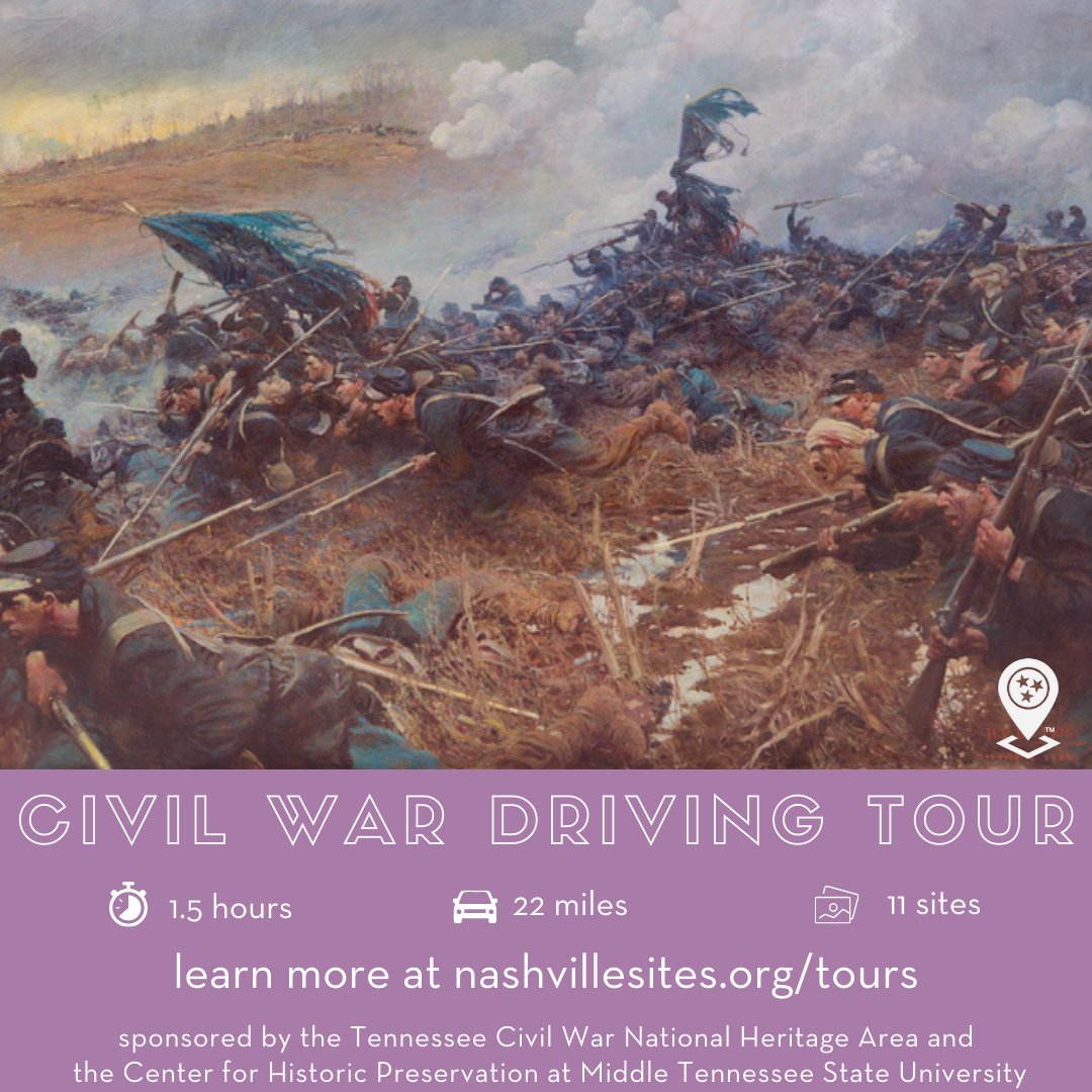 We are excited to announce the launch of our Civil War Driving Tour on the 158th anniversary of the Battle of Nashville! Try pairing both the Downtown Civil War walking tour with this driving tour, in person or virtually.
#nashville #history #tours #civilwar #battleofnashville