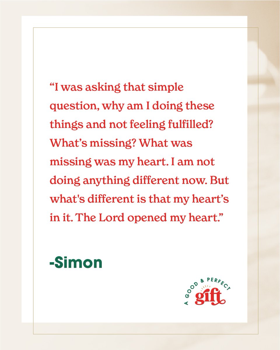 All across our nation, people like Simon have opened their hearts to Jesus on Alpha and are living in the joy of the Father’s love. With your support, we can see more lives transformed.

Watch Simon's story l8r.it/egiO