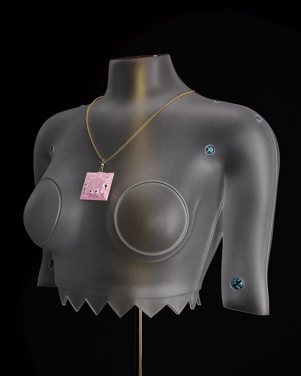 YoomootaTaras's tweet photo. Mr Condom! 
Jewelry made of silver with enamel and gold.
Edition of 50 pieces. 

Character:
Now in our world of abundance, it is impossible to understand what can be trusted, and from this concept, Mr. Condom has appeared.

#jewelry #love #protector #art #design #silver #gold https://t.co/QIG3aH1jCn