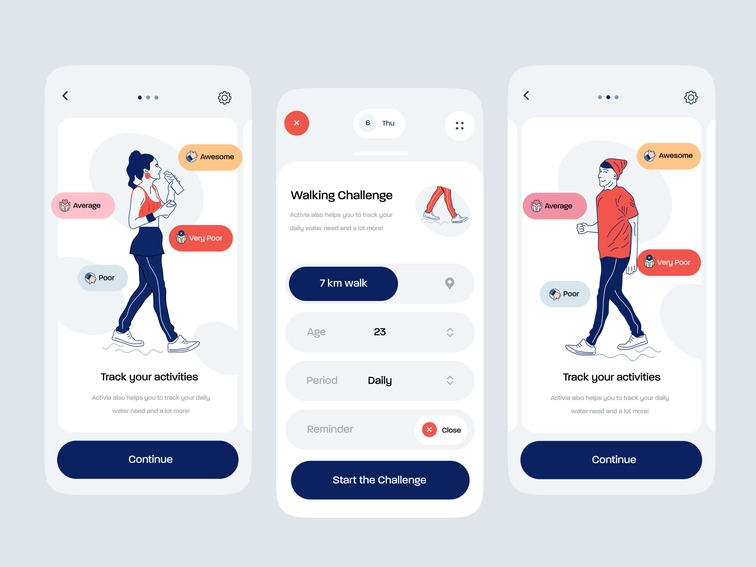 orizondesign's tweet photo. Activity Tracker App 🏃🚶♀️ By Mehmet Ozsoy for Orizon
Follow @orizondesign for more daily design inspiration! 🚀
#challengeapp #uidesign #uxui #gamification #productdesign #mobileapp #mobileappdesign #ios #interface #uidesigner #uxdesigner #uxui #userinterface https://t.co/JfEd224mjX