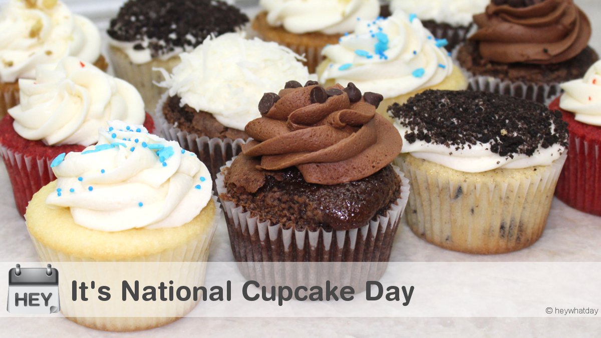 It's National Cupcake Day! 
#NationalCupcakeDay #CupcakeDay #Dessert