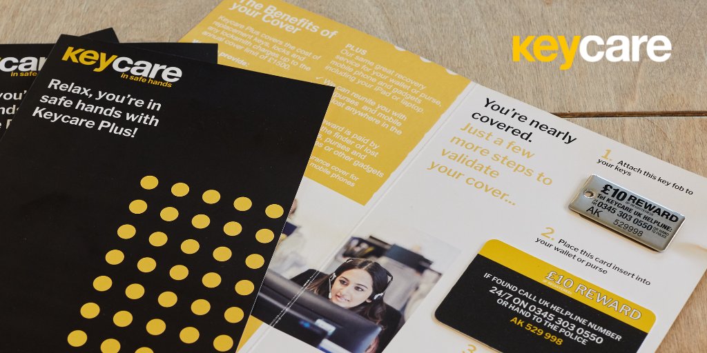 Our Keycare Plus service offers a wide range of benefits, including: 

📱 Recovery service for wallets/purses and mobile phones
 🚗 Travel costs to get you home
🌍  Worldwide key cover
💬  24/7 Assistance

 🔑 Find out more at keycare.co.uk

#keycare #keyinsurance