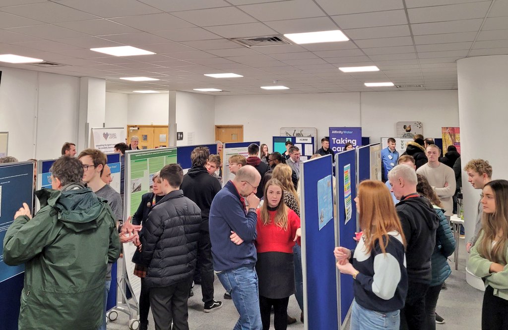 Our GEP Placement, Poster and Employer Symposium in full swing here at @UniofHerts. Thanks for all for coming along, and a special well done to our final years and MSc students showcasing their hard work and skills 👏 🎓