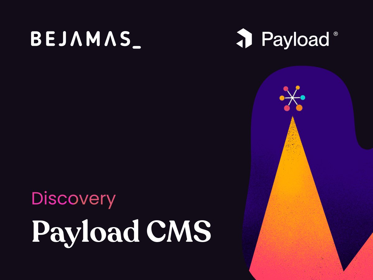 Payload CMS is a Content Management System that gives you complete control over a wide range of actions 👨🏻‍💻

See the updated article by Samuel Pitonak that will bring you closer to the Payload CMS.

🔎bejamas.io/discovery/head…

#cms #userexperience #uidesign #uxdesign