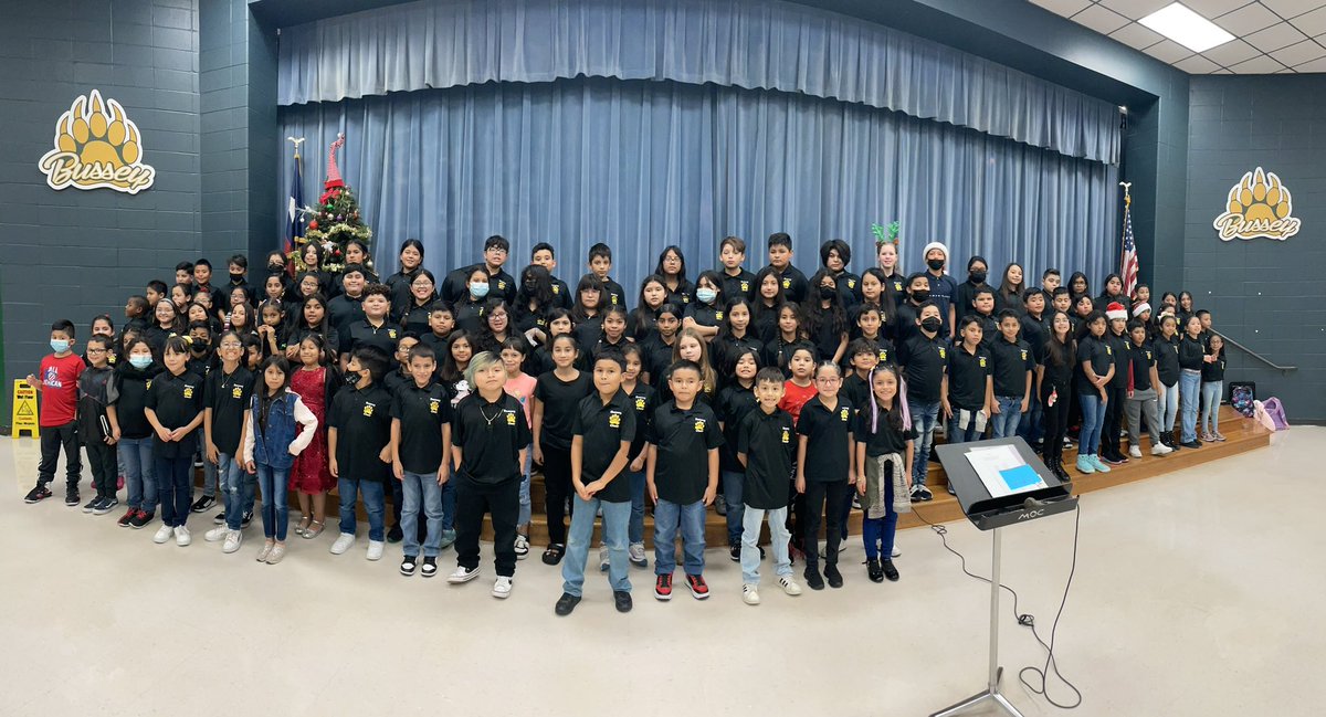 Brandi Jones (@busseychoir) on Twitter photo Our Winter choir concert was a complete success!!! I’m so proud of all the hard work and dedication from our kiddos here at <a href="/BusseyES_AISD/">Bussey Elementary</a>!! ☃️🎄#AldineConnected <a href="/AldineISD/">Aldine ISD</a> <a href="/aldinefinearts/">Aldine ISD Performing Arts</a> <a href="/drgoffney/">Dr. LaTonya M. Goffney</a> <a href="/DrFavy/">DrFavyCantu</a> Our Winter choir concert was a complete success!!! I’m so proud of all the hard work and dedication from our kiddos here at <a href="/BusseyES_AISD/">Bussey Elementary</a>!! ☃️🎄#AldineConnected <a href="/AldineISD/">Aldine ISD</a> <a href="/aldinefinearts/">Aldine ISD Performing Arts</a> <a href="/drgoffney/">Dr. LaTonya M. Goffney</a> <a href="/DrFavy/">DrFavyCantu</a>