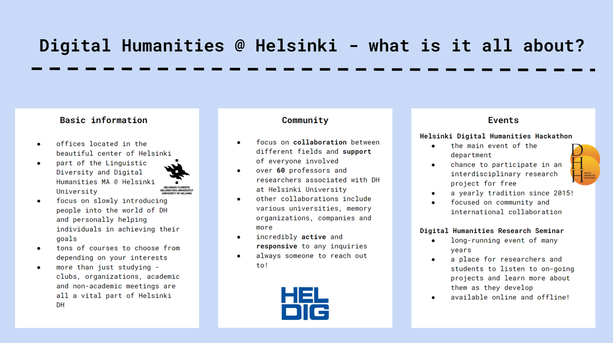 DH Helsinki Teaching tweet media
