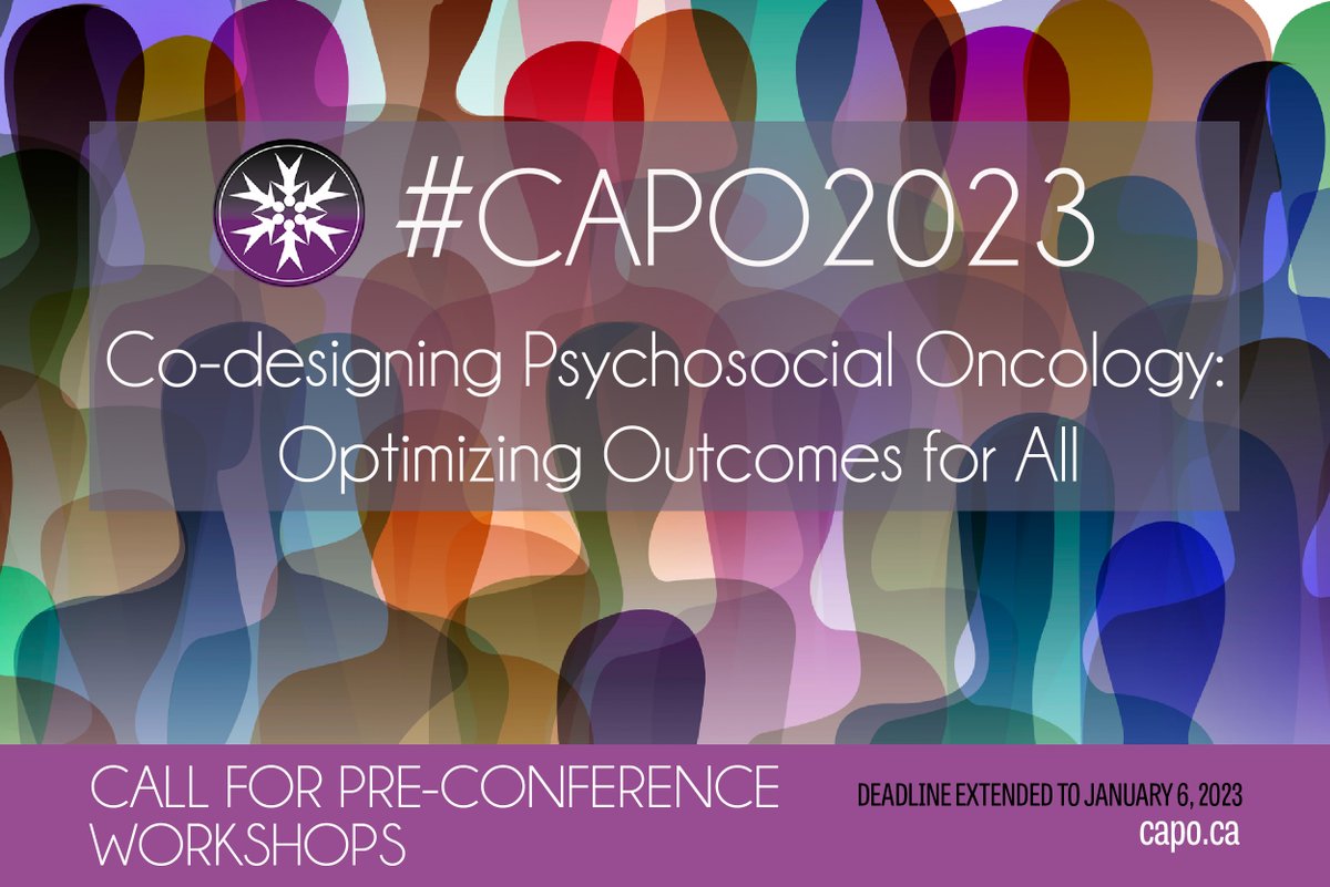 CAPO_ACOP's tweet photo. .@CAPO_ACOPCAPO Call for Pre-Conference Workshops deadline EXTENDED to January 6, 2022.
 
The Pre-Conference Workshop application deadline has been extended to January 6, 2022

Apply here: https://t.co/w0lFHTk2LG https://t.co/0ThvMzgoRT