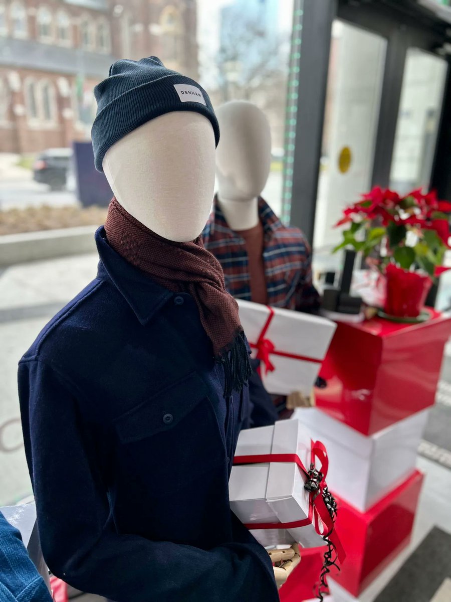 davidewhite's tweet photo. Its a winter-fun life! Stay warm this winter with a burgundy-toned flannel, or a signature DENHAM hat. Layer these pieces for an elevated, cozy look! https://t.co/HOkFlF3Gnf