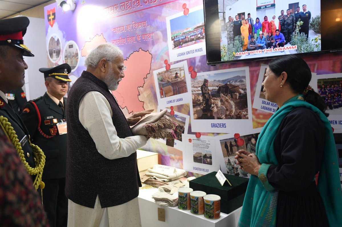 On the eve of Vijay Diwas, attended the 'At Home' reception at Army House. India will never forget the valour of our Armed Forces that led to the win in the 1971 war.