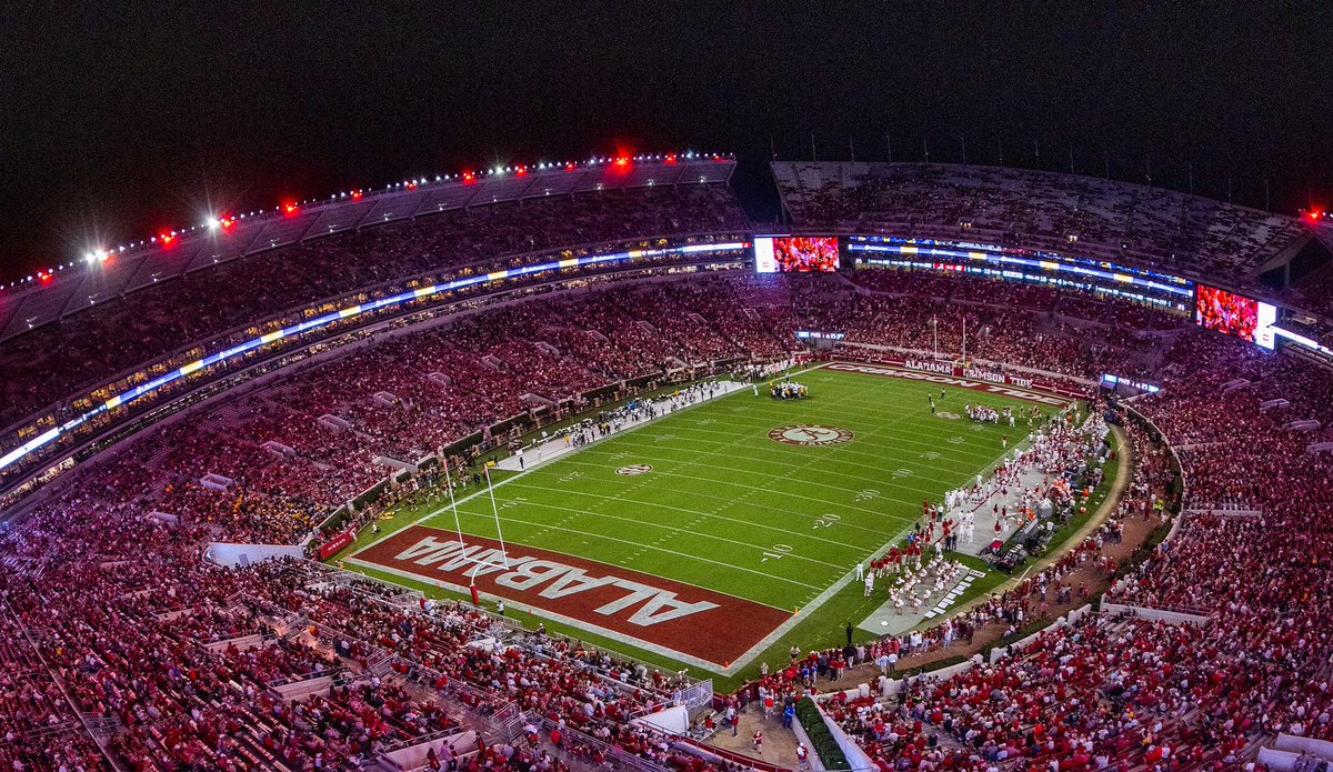 #AGTG After great discussion with <a href="/CoachHutzler/">Coleman Hutzler</a> I am blessed to receive an offer to The University of Alabama! With that being said, I am proud to announce that I am committing to continue my academic and football career at the University of Alabama!!! Roll Tide!!!