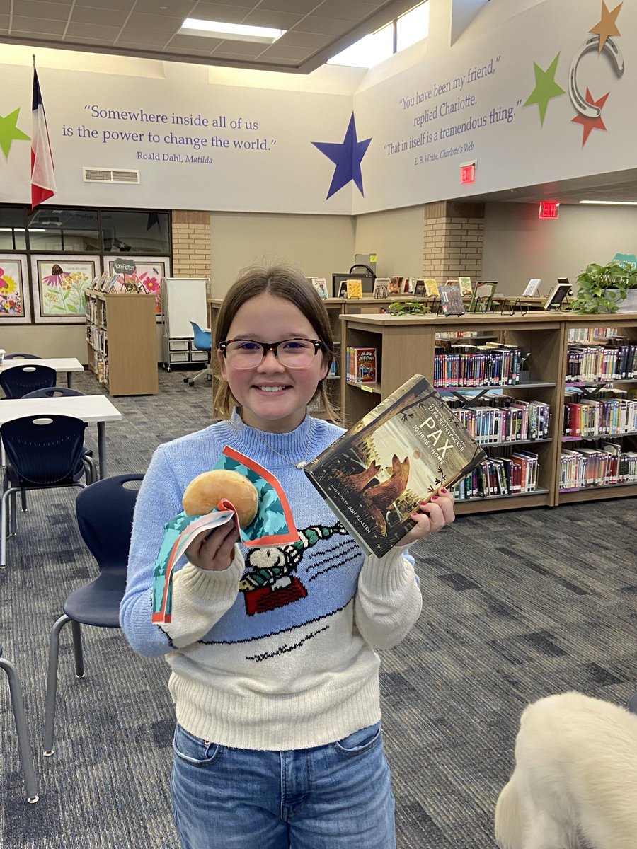 We had an awesome <a href="/CopelandCFISD/">Copeland Elementary</a> Library Book Club meeting this morning! Our incredible group ❤️❤️❤️ Pax Journey Home by <a href="/sarapennypacker/">Sara Pennypacker Updates</a>! All the feels! 🦊❤️📚 #ColtsCARE #CFISDLibraries <a href="/CyFairLibraries/">CyFairLibraries</a>