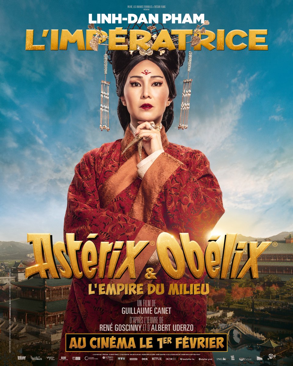 Pathé Films (@pathefilms) on Twitter photo .<a href="/LinhDan_Pham/">Linh-Dan Pham</a> est dans #AstérixEtObélixLEmpireDuMilieu de #GuillaumeCanet ! Au cinéma le 1er février. <a href="/asterixofficiel/">@asterixofficiel</a> #AstérixEtObélix #TrésorFilms #LesEnfantsTerribles .<a href="/LinhDan_Pham/">Linh-Dan Pham</a> est dans #AstérixEtObélixLEmpireDuMilieu de #GuillaumeCanet ! Au cinéma le 1er février. <a href="/asterixofficiel/">@asterixofficiel</a> #AstérixEtObélix #TrésorFilms #LesEnfantsTerribles