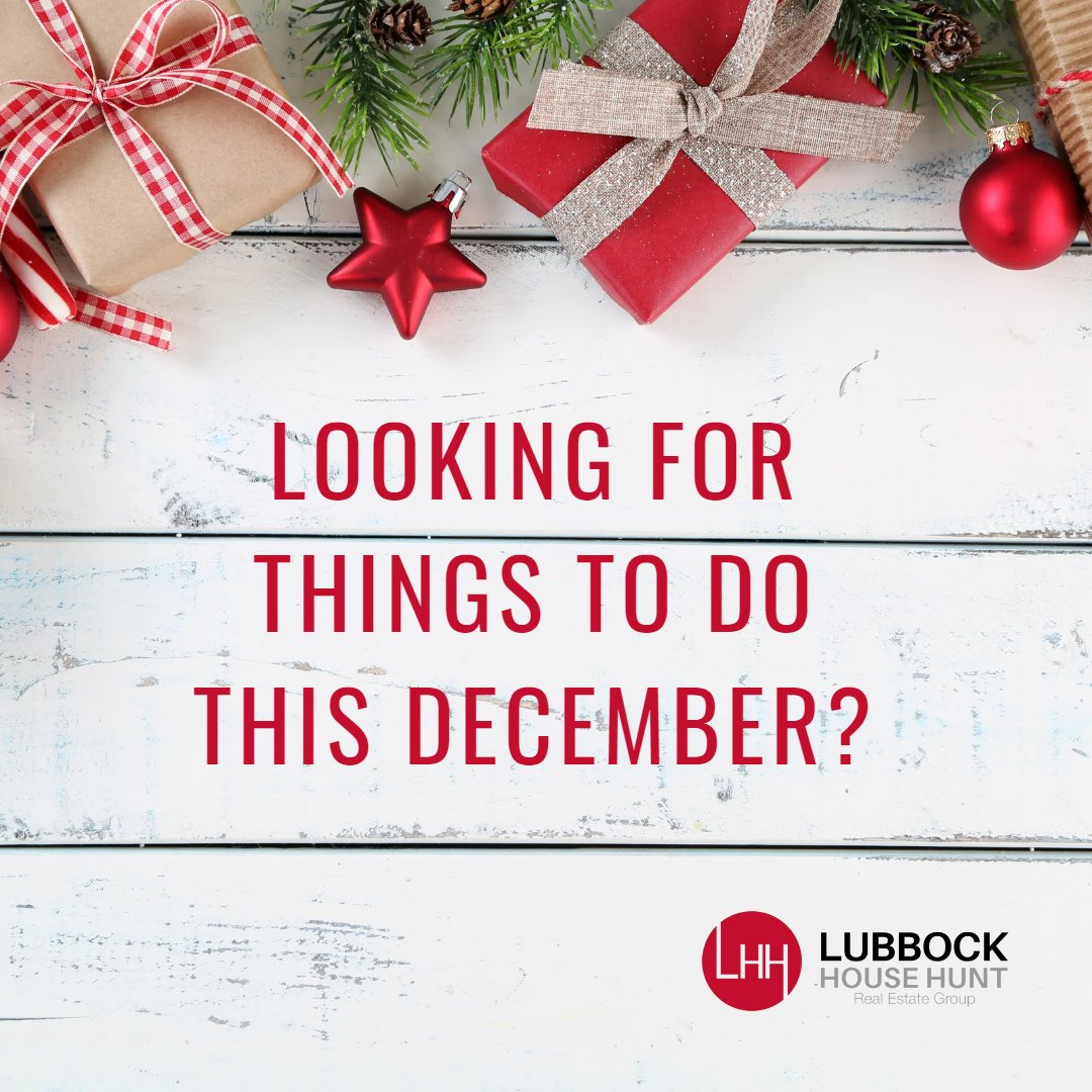 DebScottREALTOR's tweet photo. Embrace the holiday spirit this season by attending great Christmas events.
Check out a listing of holiday events to see what's going on near you. Visit https://t.co/9QNfVO73Wi

#deblubbockhousehunt #lubbockhousehunt #holidayevents #christmasevents #lubbocktexas #lubbocktx https://t.co/o8QDiO5Q5w