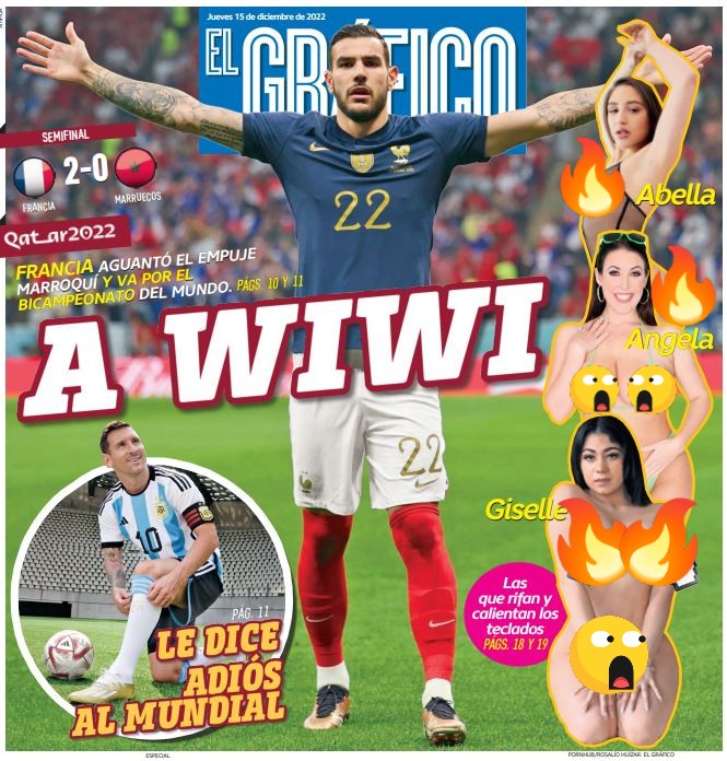 El Gráfico on Twitter "🔴 Contraportada 📰 ¡Buenos días! Este jueves 15