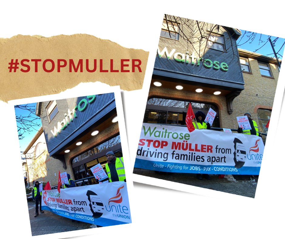 STOP_MULLER's tweet image. #Müller continues to make bumper profits whilst the driver workforce have seen their family and personal lives ripped apart by the company who have imposed new rotas. @waitrose, which side are you on this #Christmas? 

@MullerRice 
#ricericebaby
#STOPMULLER