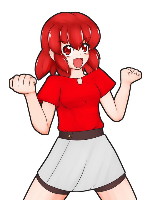 #見た人も無言で赤い何かを上げる 