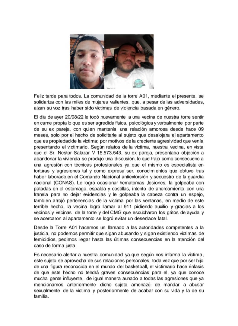 rcamachovzla's tweet photo. #Caracas Caso Nestor Salazar. La defensa de Salazar intentó recusar a la jueza Plaza Martinez. Buscaban que otro juez llevara el caso. Ayer se decidió que seguía en manos de la misma juez y continuará en enero. Por los momentos, Salazar sigue detenido por la https://t.co/tAhEimgWPz