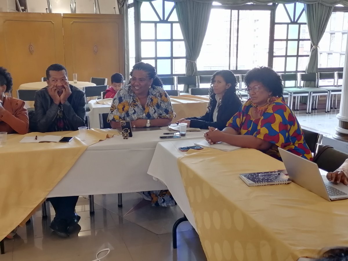 RKambiri's tweet photo. Con la participación de nuestra directora nacional Tomasa Medrano Ramos, abrimos espacio en la Comisión Étnica para la Paz y la Defensa de los Derechos Territoriales, en el encuentro de líderes y líderesas nacionales. https://t.co/iPD8HEJLxd