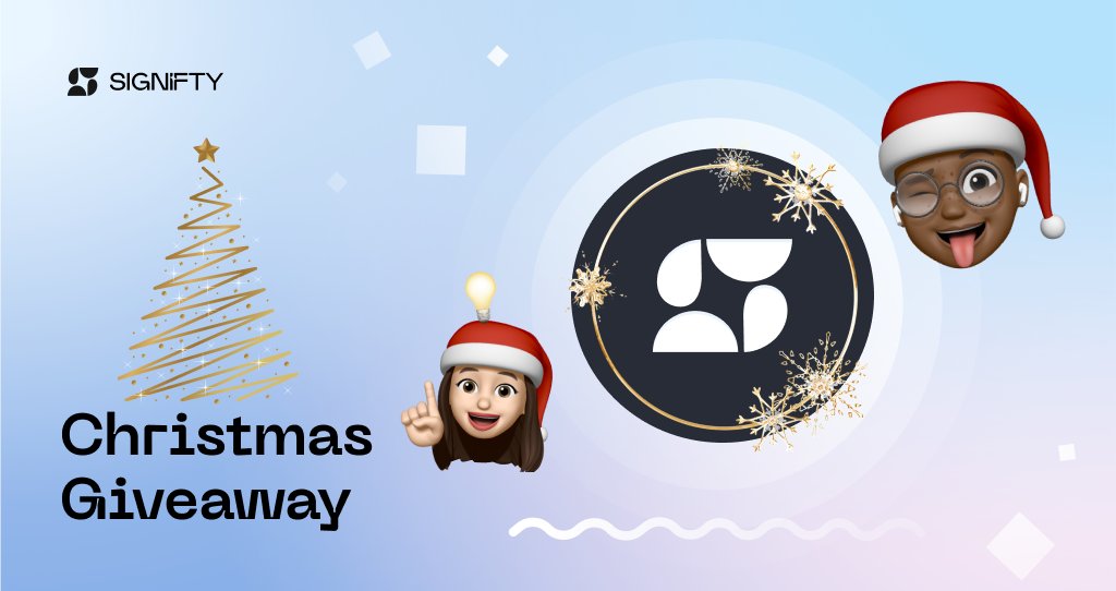 signifty_me's tweet photo. #Christmas #Giveaway is ON 🎁

3 Winners💸:
♥️ Like &amp; RT this Tweet 
🤖 Join https://t.co/7arwoXzVDU
✅ Reach level 3 in general chat (by sending messages)
🎉The winners will be announced on December 21

⚠️Spam won't be counted
Good luck!

#crypto #NFTsCommunity #NFTGiveaway https://t.co/CzQ62m8XPQ