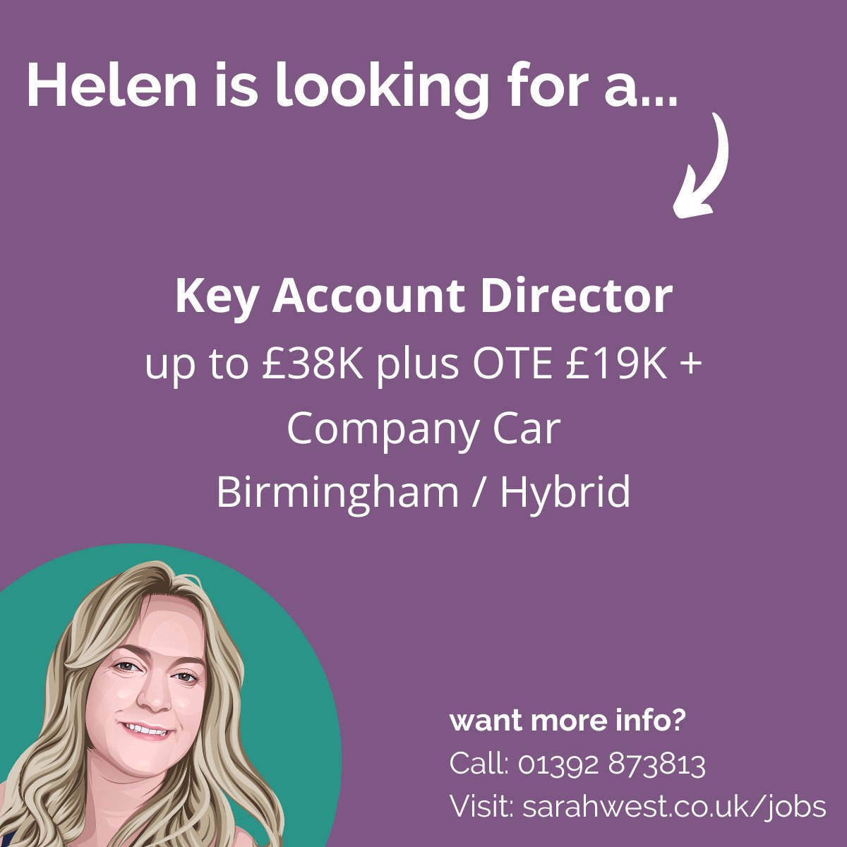 Sarah West Recruitment tweet media