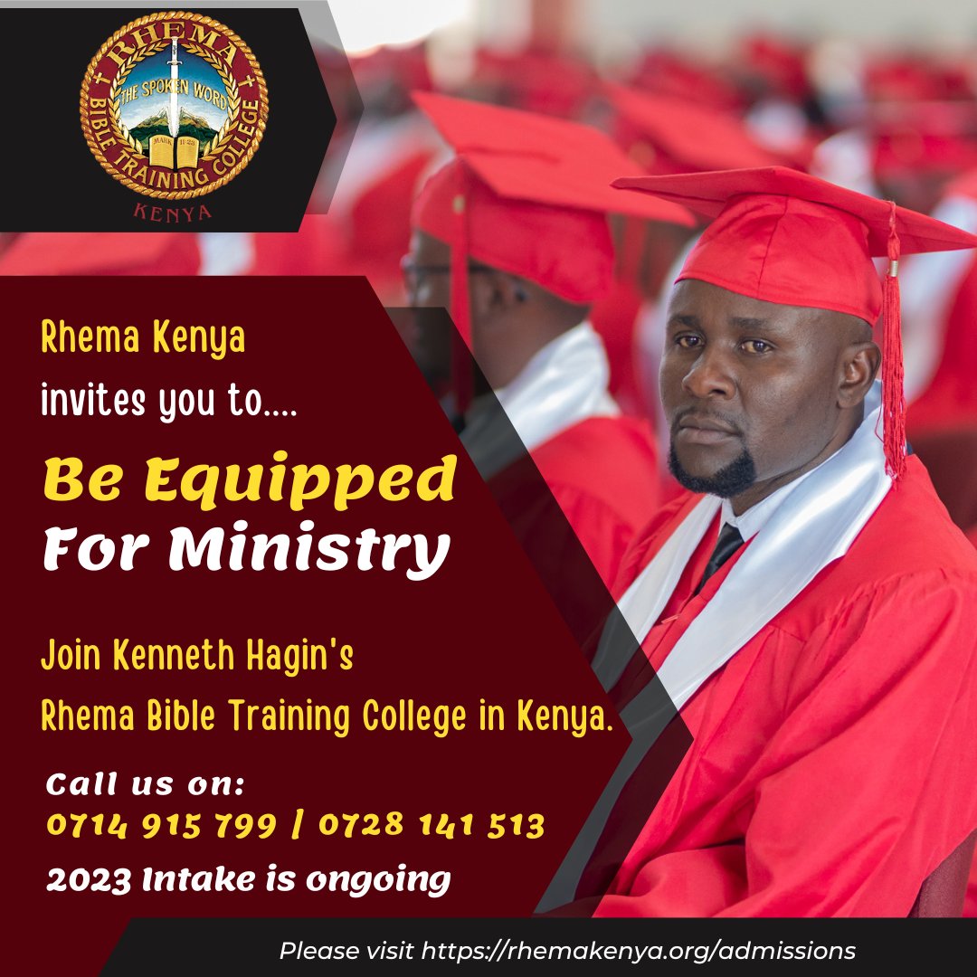 RBTCKenya's tweet photo. "All Scripture is God-breathed and is useful for teaching, rebuking, correcting and training in righteousness, so that the servant of God may be thoroughly equipped for every good work."
2 Timothy 3:16-17 #InHimRealities  #2023Intake #RhemaKenya https://t.co/TUh7iu7eCg