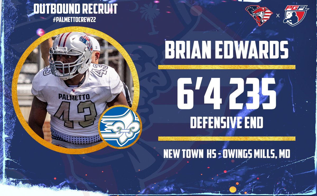 PalmettoPrepMM's tweet photo. 🚨OUTBOUND RECRUIT🚨

2023 DE Brian Edwards has committed to Limestone University. 

@BEdwards1224

#BattleOn https://t.co/L1EJ3EzkFS