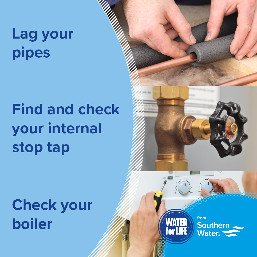 SouthernWater's tweet image. Cold weather can cause your pipes to freeze or burst.

Here’s what you should do to avoid a winter emergency:
ow.ly/f4vj50M4s82