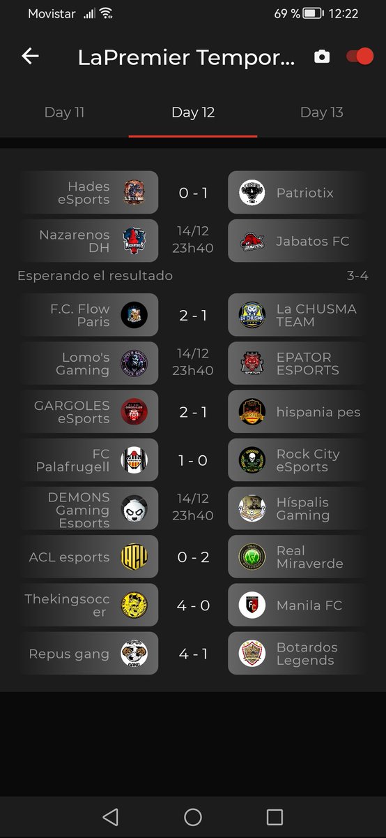 CPG_Spain's tweet photo. 🏴󠁧󠁢󠁥󠁮󠁧󠁿LaPremier J12
@repusgang
@team_chusma
@DhNazarenos
@Jabatos_FC
@GARGOLESeSports
@HISPANIAPES
@HADESXLOZ_INFO
@RealMiraverde
@hispalis_gaming
@EpatorInfo
@PalaeSports
@PatriotixG
@BotardosLegends
@FLOWPARIS2022
@RockCityEsports
@DEMONSGAMINGES
@ACLesports_
@LomosGaming https://t.co/nwkLcuigNP