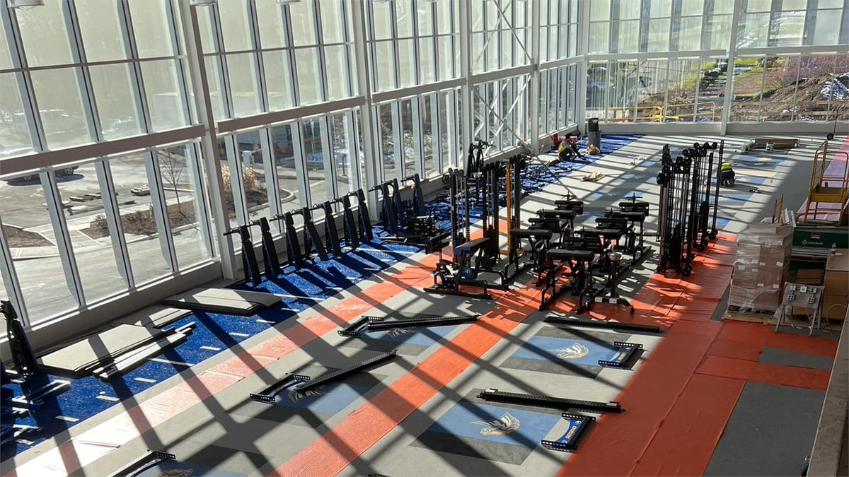 "This is a symbol of where the university is heading. This facility is second to none in DII, not only in the Northeast but in the country. Designing this from the ground up, two years in the making, it is pretty special." ~ Dave Faugno

🔗 bit.ly/3FS4CU6