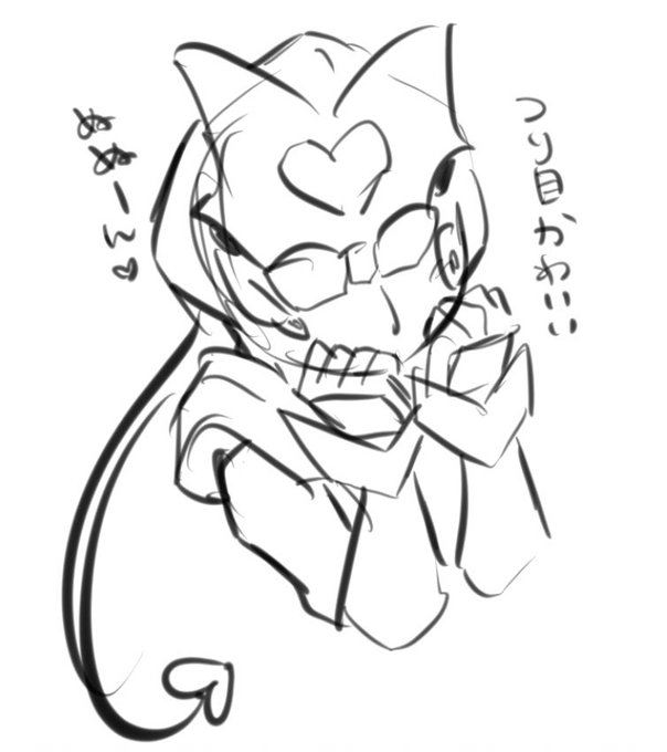 一発で描くとこんな感じ 