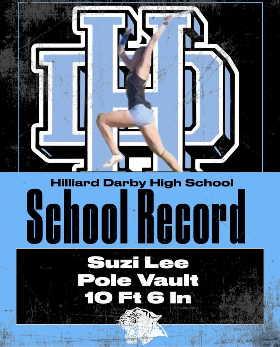Three new school records this past weekend! Can’t wait to see what these ladies do the rest of the indoor season.

Suzi currently ranks 9th in the state in pole vault.

Ady currently ranks 1st in the state in the 400m, 2nd in the 60m, and 3rd in the 200m.

<a href="/HDarbyAthletics/">Darby Athletics</a>