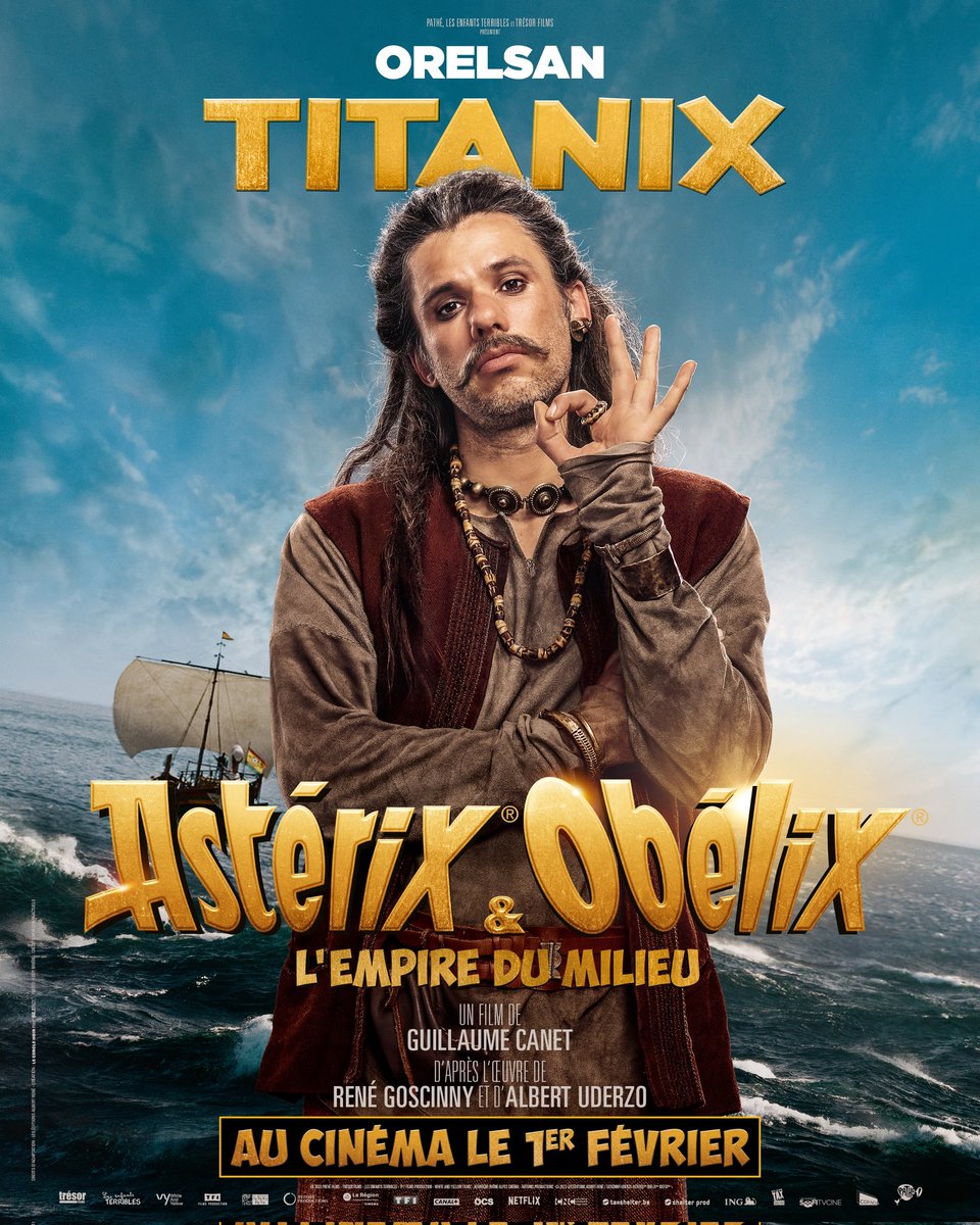 SeriesUpdateFR's tweet photo. McFly &amp; Carlito et Orelsan dans le film "Astérix et Obélix:L'Empire du Milieu". https://t.co/zWfeWCNVB5