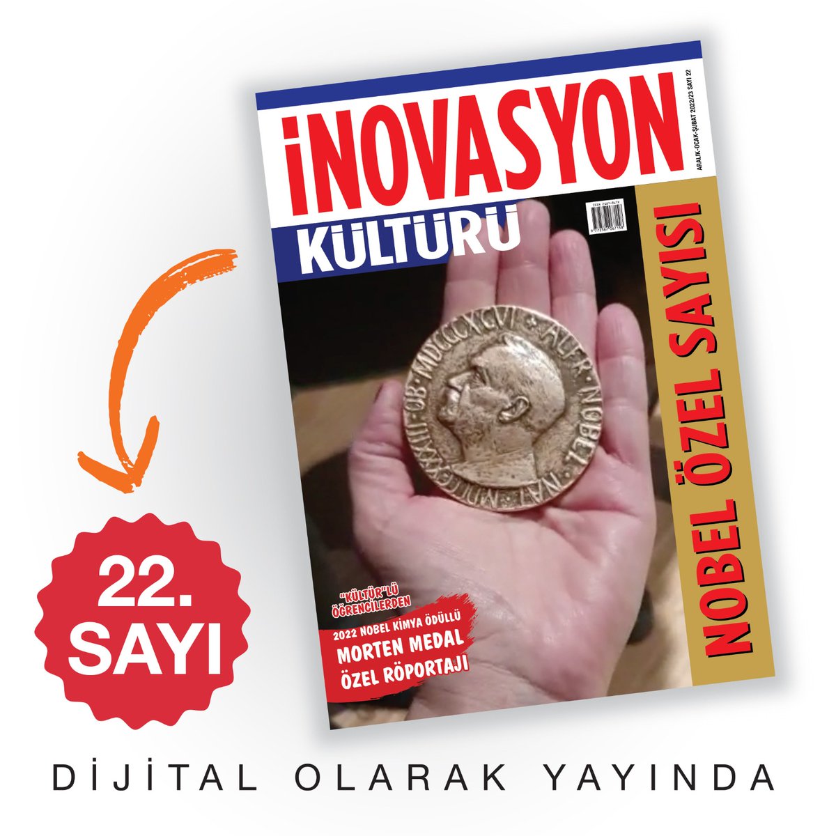 İnovasyon Kültürü Nobel Özel sayısı dijitalde yayınlandı! inovasyonkulturu.com