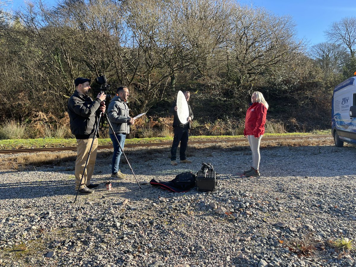 pws_ltd's tweet photo. Really exciting day today being filmed by DCA on behalf of the Cornwall and Isles of Scilly Growth and Skills Hub at one of our installations to promote our Managing Director - Louisa Inch running an expanding high tech engineering business here in Cornwall. https://t.co/mLF5lVqrxK