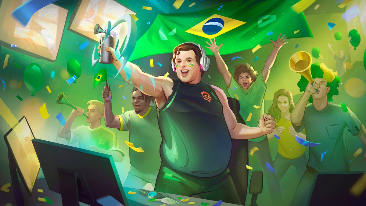 Trazendo toda a paixão e a energia de uma partida de futebol às watch parties do <a href="/valesports_br/">placeholder</a> , <a href="/Nuuhfps/">Gustavo "Nuuh" Rocha</a>  e seus amigos criaram uma experiência única de um dia de jogo.