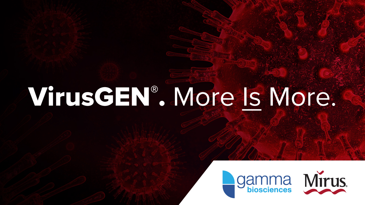 VirusGEN®: With @MirusBio, More Is MORE! 

More yield. More savings. More expertise. Evaluate an equivalent research-grade TransIT-VirusGEN® Transfection Reagent.

bit.ly/3NIPQ4j

#TransfectionExperts