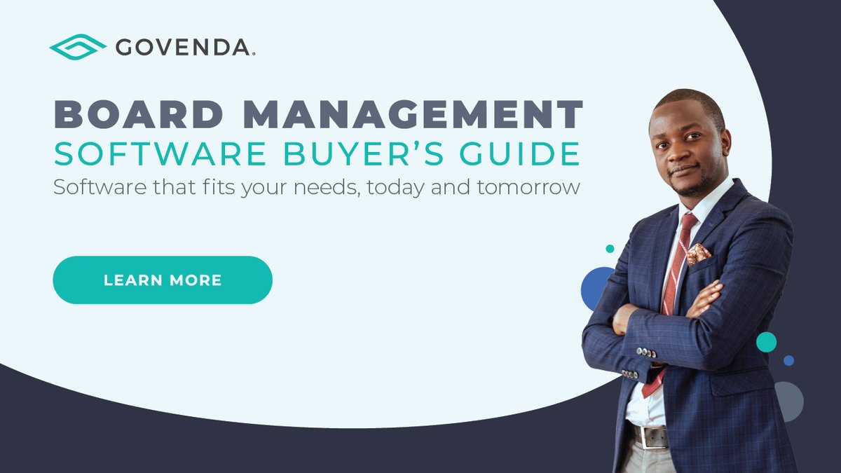 There are plenty of options for board management software on the market. So how do you decide what’s right for your company? Download our guide to find the right board software for your business: hubs.la/Q01tGYFl0

#boardmanagement #governance #corporategovernance