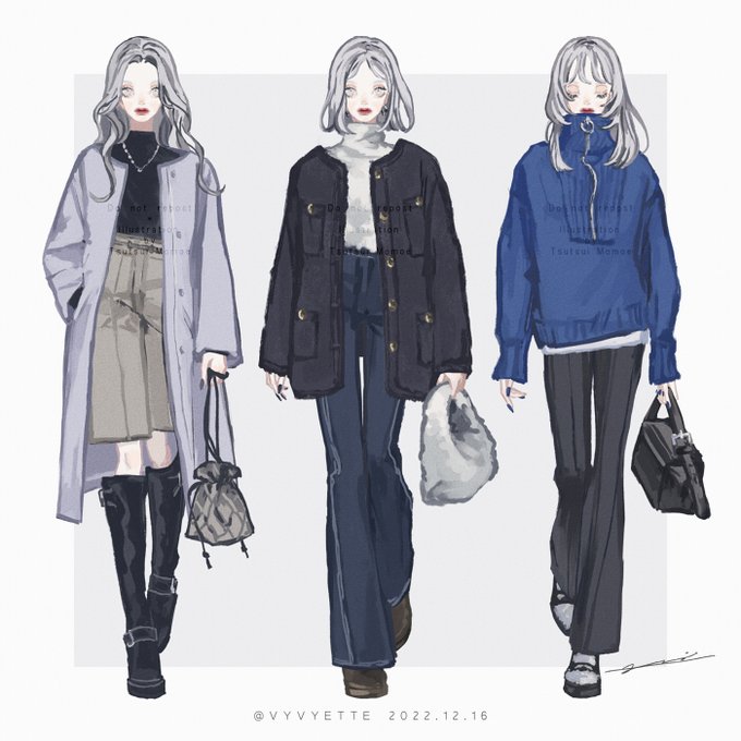 「ファッション 灰色の背景」のTwitter画像/イラスト(新着)