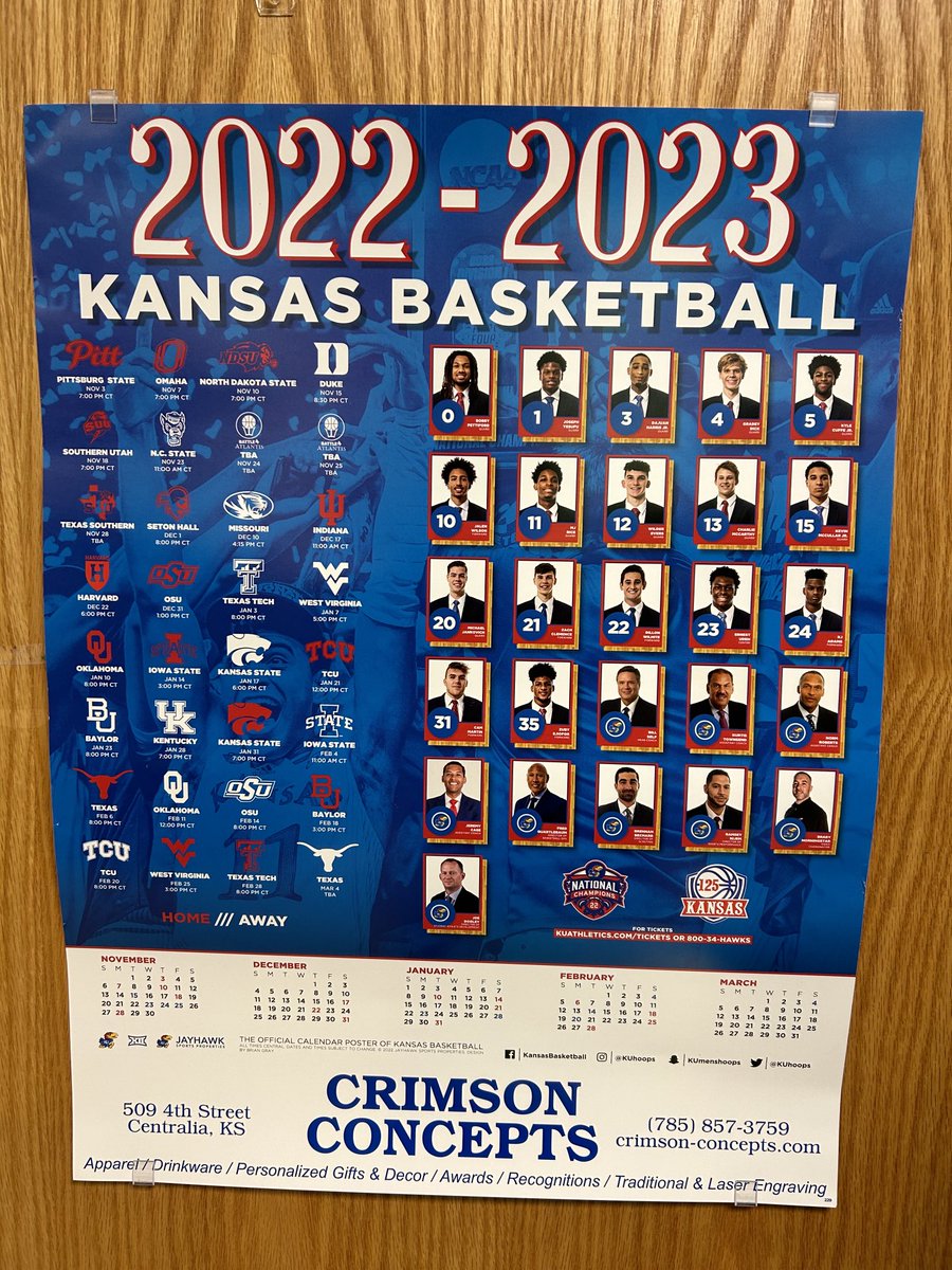 This gift just made my day!!! Thank you Noah and Nurse Jamie! 💙❤️ ⁦<a href="/KUHoops/">Kansas Men’s Basketball</a>⁩ ⁦<a href="/gsgators/">Todd Wheat</a>⁩ ⁦<a href="/OlatheElemPE/">OlatheElemPE</a>⁩