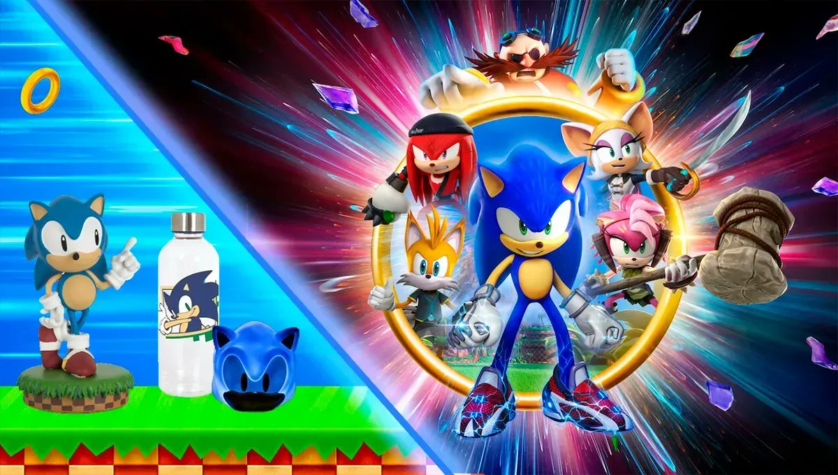 ExtendedPlayES's tweet image. ¡Hoy llega la aventura del erizo más rápido del mundo a nuestras pantallas!
Sonic Prime es la nueva animación en 3D de Netflix 💫 

Link a nuestros productos de Sonic ➡️ extendedplay.net/es-es/producto… 

#Sonic #SonicPrime #Estreno #Netflix