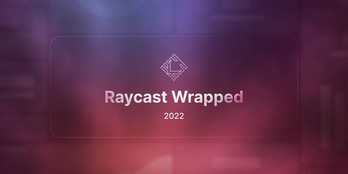 Raycast tweet media