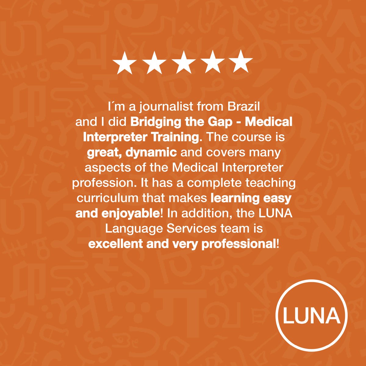Thank you for your kind review, Sonia! We are so happy to hear your feedback on the training! #ThankfulThursday