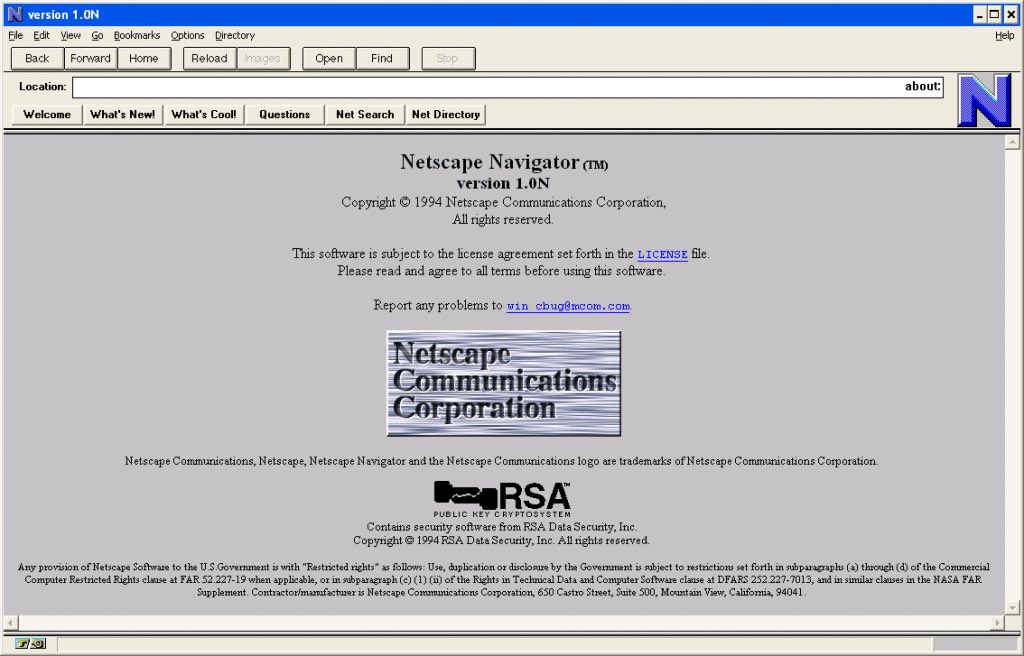 bshopejr's tweet image. Netscape 1.0 was released 28 years ago today. #internethistory #technologyhistory #computerhistory