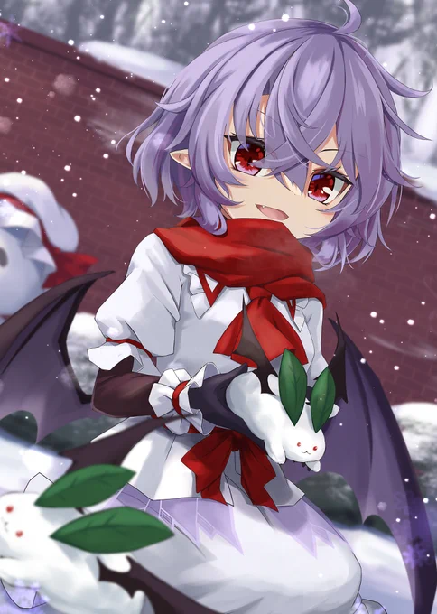 冬レミリアちゃん! #東方 #レミリア #東方Project #レミリア・スカーレット  