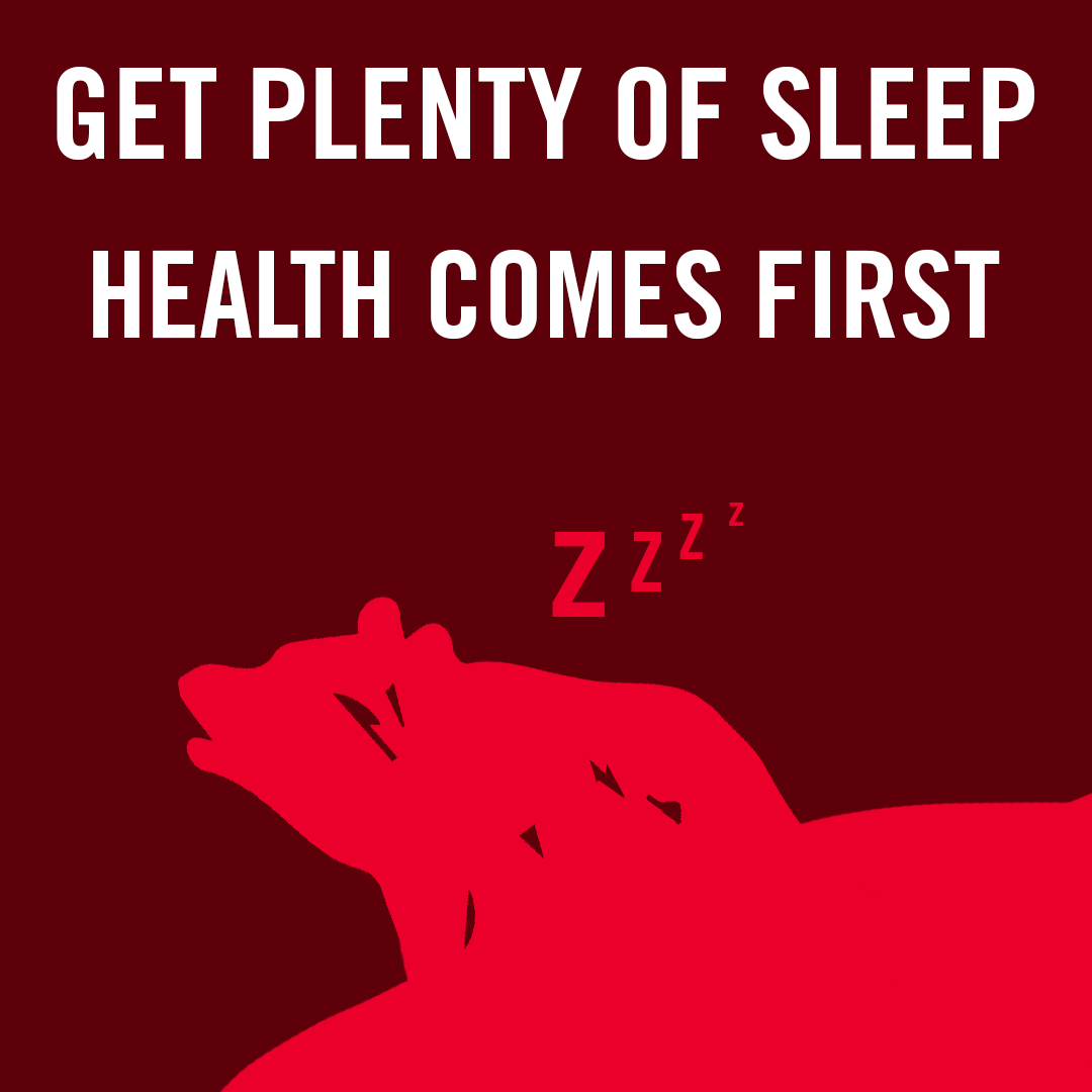 Make sure you sleep well to help retain that study session. Your health will help your studying and test-taking abilities.