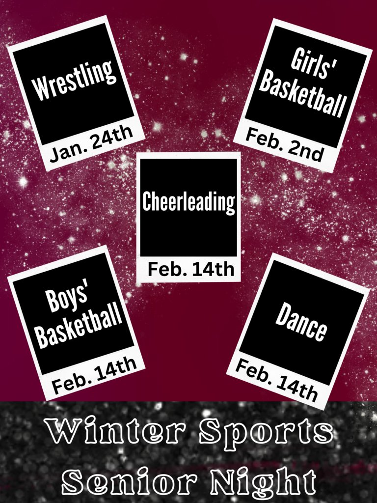 HS Winter Sports Senior Night