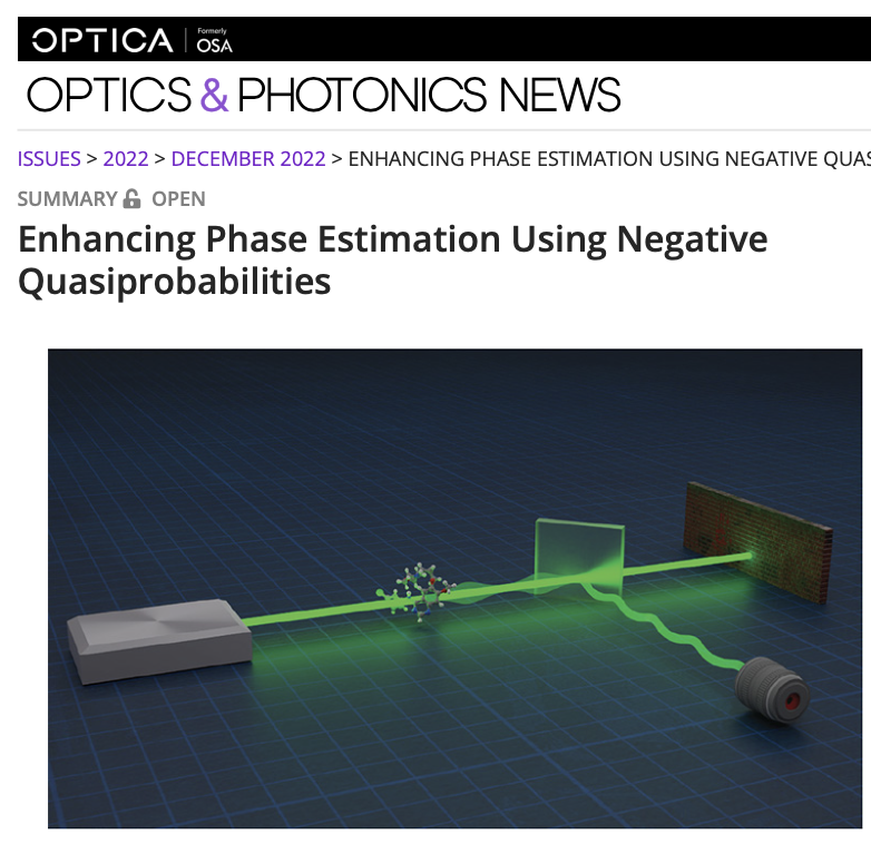 NicoleYunger Halpern (@nicoleyh11) on Twitter photo Delighted that Optics & Photonics News @OPNMagazine highlighted this foundations-flavored result in its annual roundup. Congratulations to <a href="/YBYilmazQO/">Batuhan Yılmaz</a> <a href="/ParticulateDave/">DavidArvidssonShukur</a>
<a href="/ABrodutch/">Aharon Brodutch</a> <a href="/QuantumAephraim/">Aephraim Steinberg</a>! optica-opn.org/home/articles/… Delighted that Optics & Photonics News @OPNMagazine highlighted this foundations-flavored result in its annual roundup. Congratulations to <a href="/YBYilmazQO/">Batuhan Yılmaz</a> <a href="/ParticulateDave/">DavidArvidssonShukur</a>
<a href="/ABrodutch/">Aharon Brodutch</a> <a href="/QuantumAephraim/">Aephraim Steinberg</a>! optica-opn.org/home/articles/…
