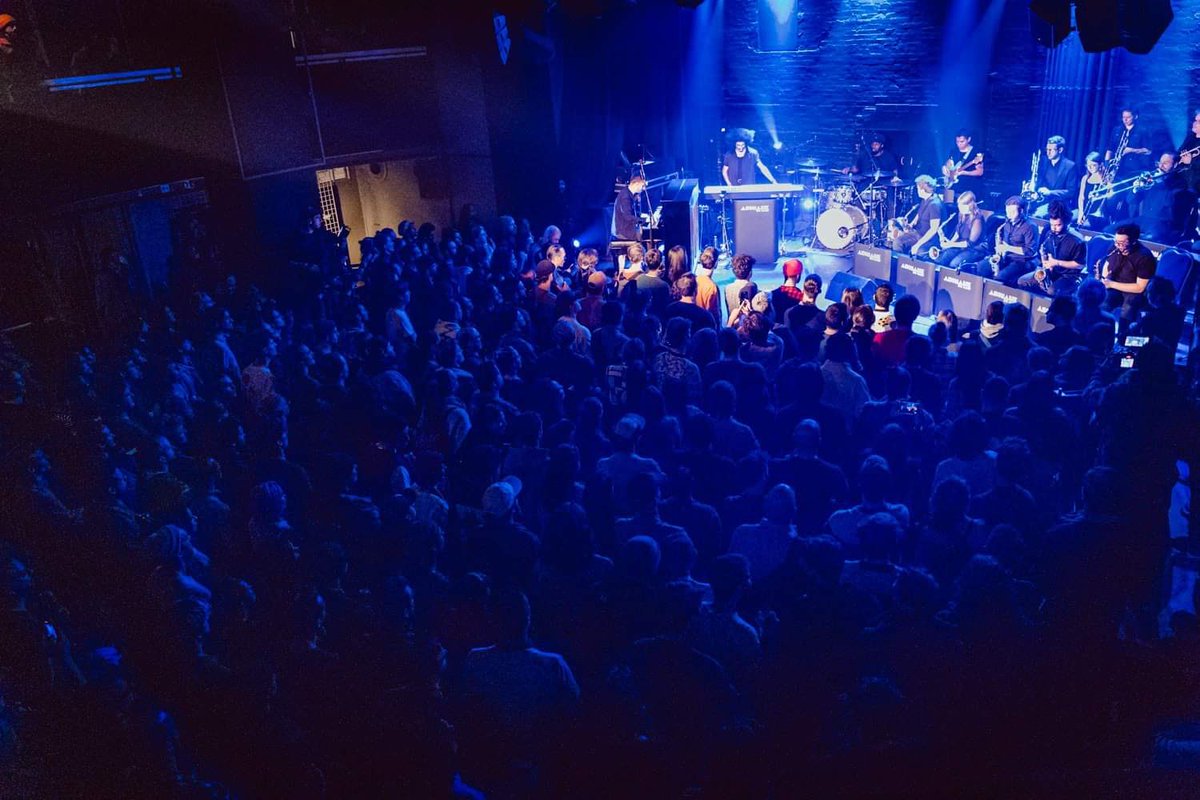 anomaliebeats's tweet photo. This was a dream. 16 musicians on stage for the very first Anomalie Big Band show 🥲

This was the result of countless hours of arranging, planning and practicing &amp; it all came together in what I can confidently say was a triumphant evening 🤌🏼 Videos coming in 2023 :)) https://t.co/iERaSmdkMd
