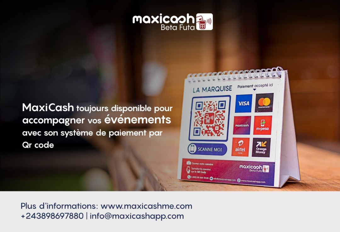 Maxicashapp's tweet photo. Nous vous accompagnons dans tous vos événements avec notre meilleur solution de paiement par Qr Code
visitez notre site https://t.co/6uMKGPAXEr
Pour plus d’info: 0898 697 880 ⁠ https://t.co/gjxAI6BKX8