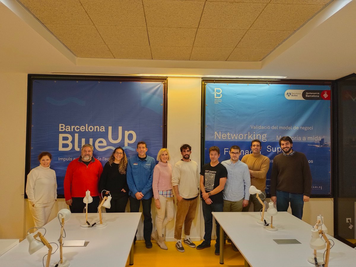 port_3d's tweet photo. Esta semana hemos concluido las sesiones del programa #BlueUp liderado por @barcelonactiva ⛵️ ¡Gracias a todo el equipo por el esfuerzo y el tiempo dedicado! #blueeconomy #startupincubator https://t.co/eKNxCfFgBr